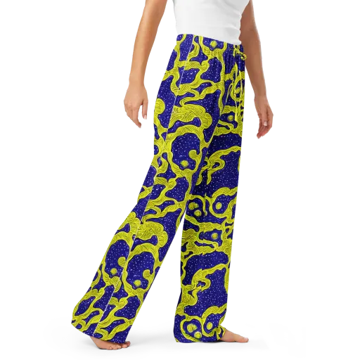 Sunlit Spiral on a Women's Pajama Pants