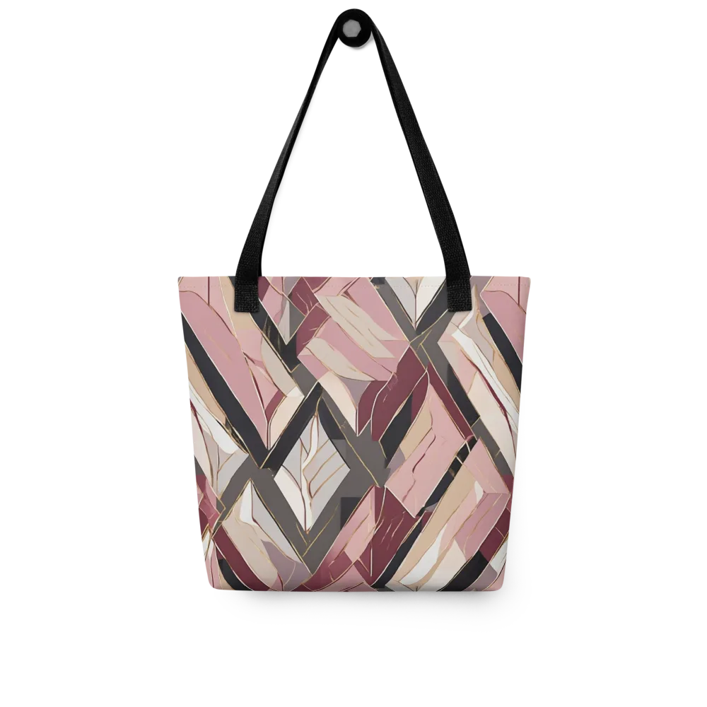 Rose Quartz Angles on Tote Bag — Front