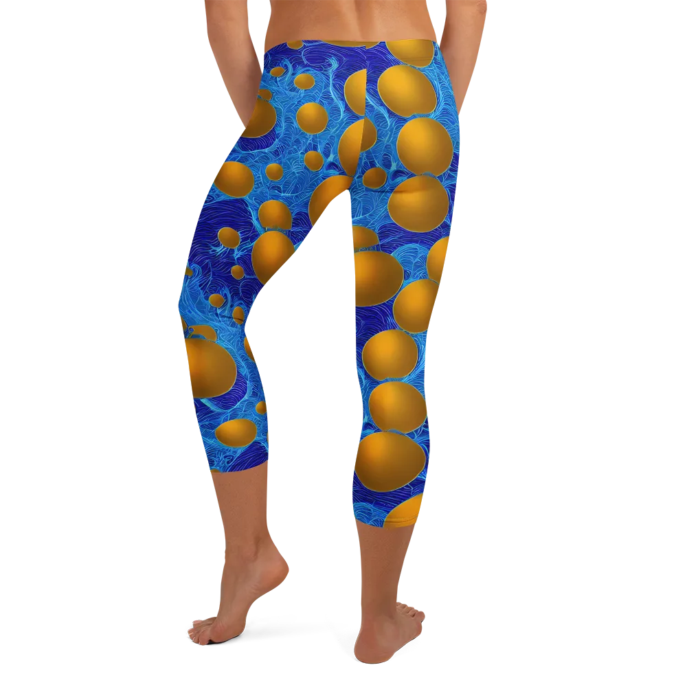 Remnev Reverie on Capri Leggings — Back