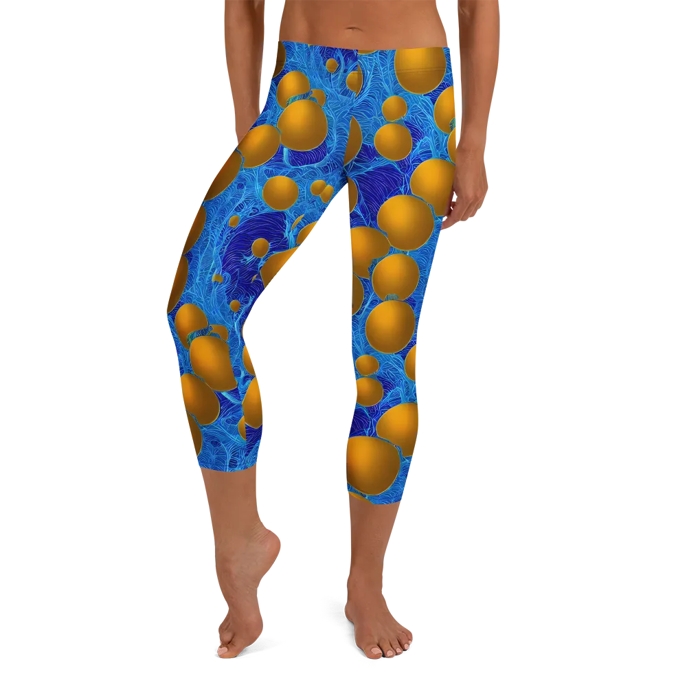 Remnev Reverie on Capri Leggings — Front