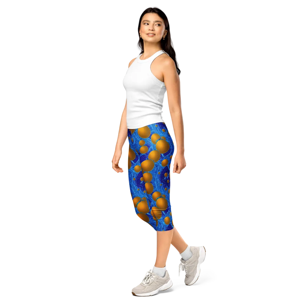 Remnev Reverie on Capri Leggings — Left Front