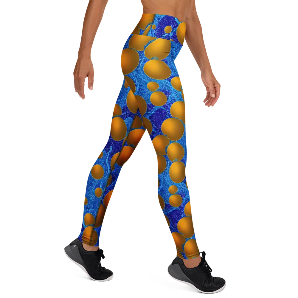 Remnev Reverie on Yoga Leggings — Right