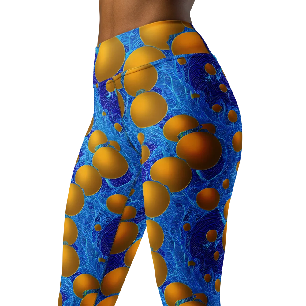 Remnev Reverie on Yoga Leggings — Left Front