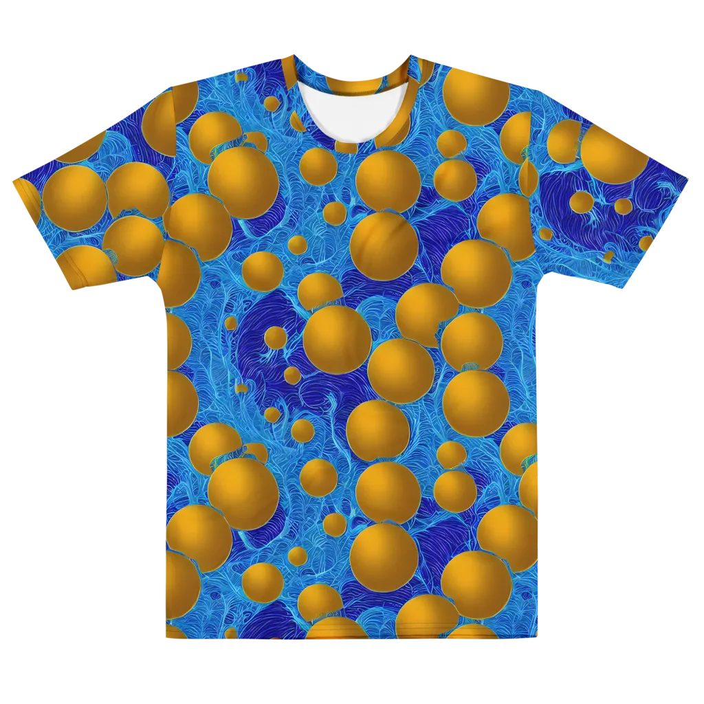 Remnev Reverie on Men's Cotton Crew Neck T-Shirt — Front