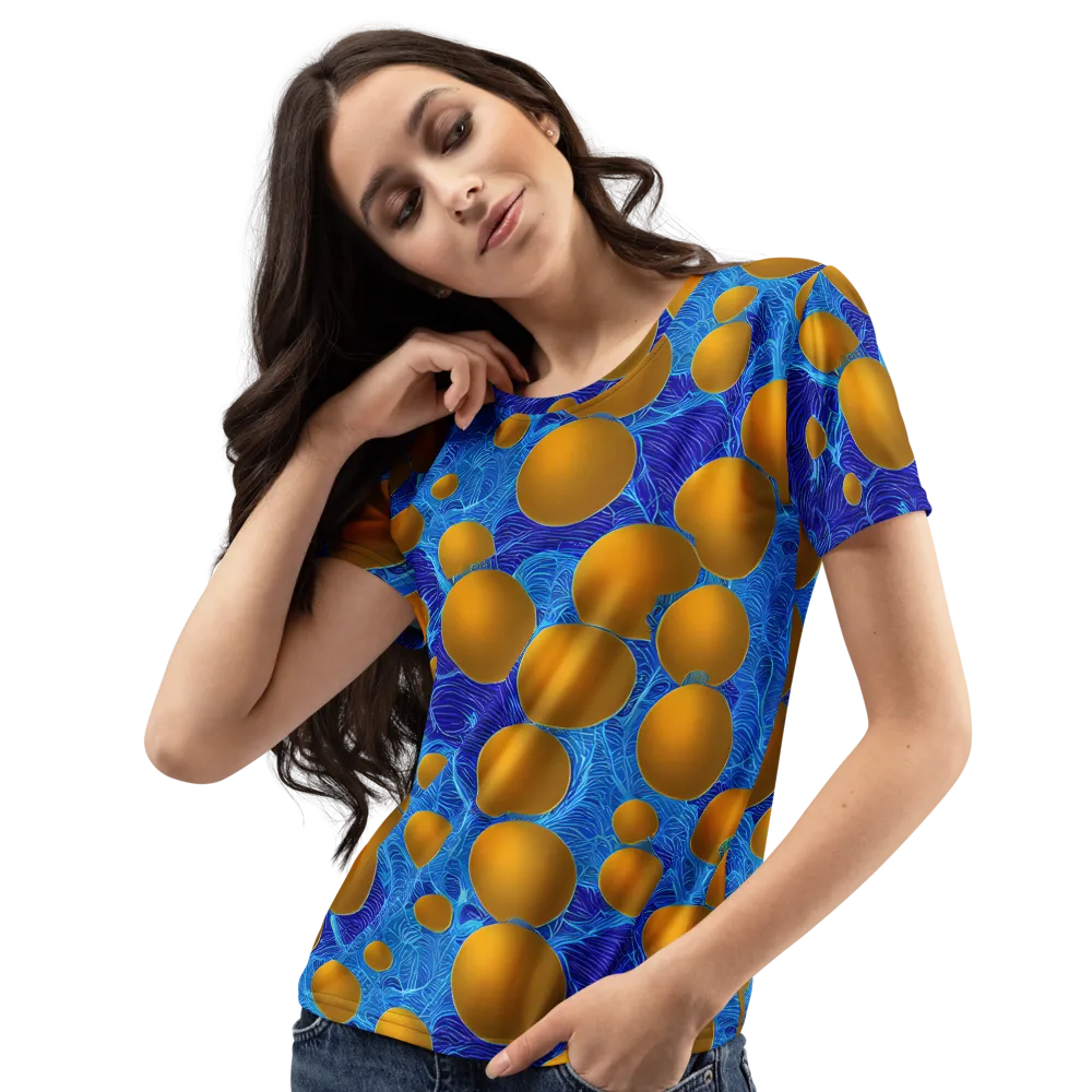 Remnev Reverie on Women's Crew Neck T-Shirt — Left Front