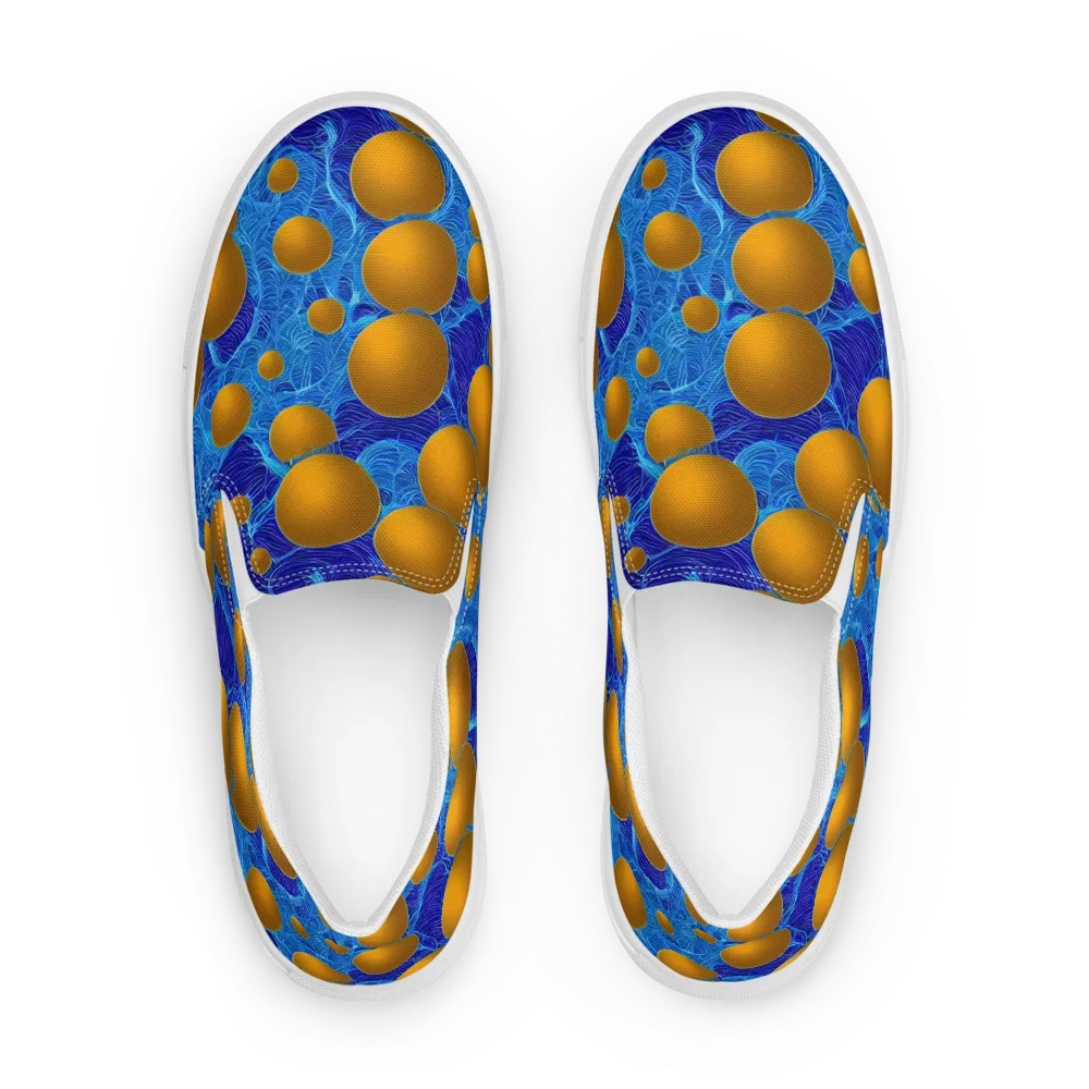 Remnev Reverie on Men's Slip-On Canvas Shoes — Front