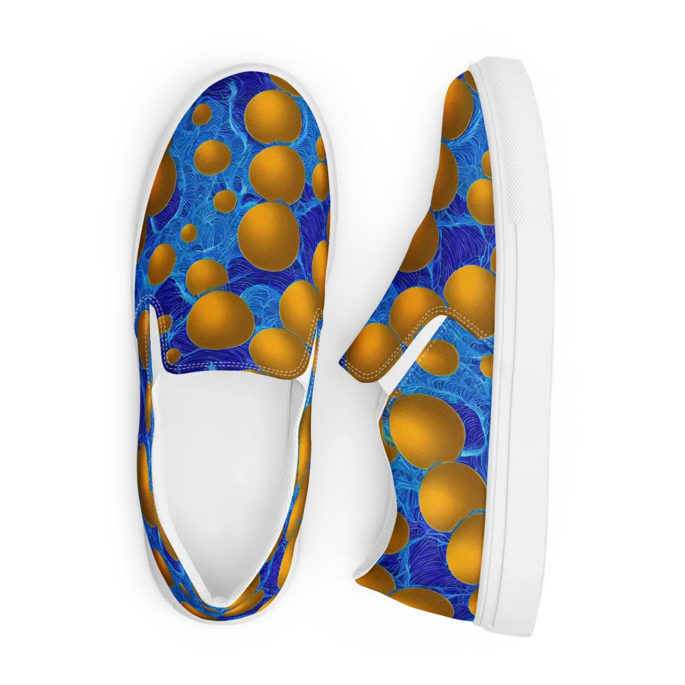 Remnev Reverie on Men's Slip-On Canvas Shoes — Front