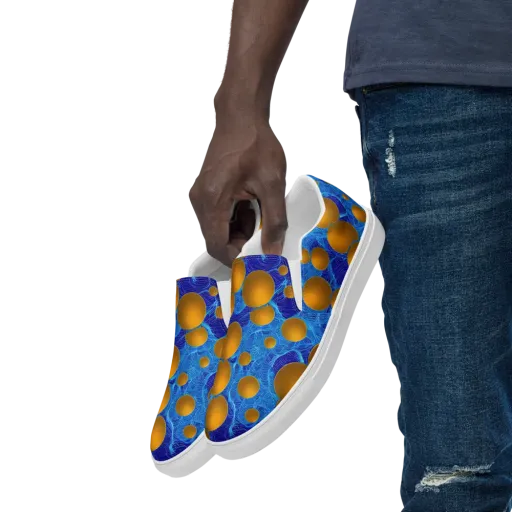 Remnev Reverie on a Men's Slip-On Canvas Shoes