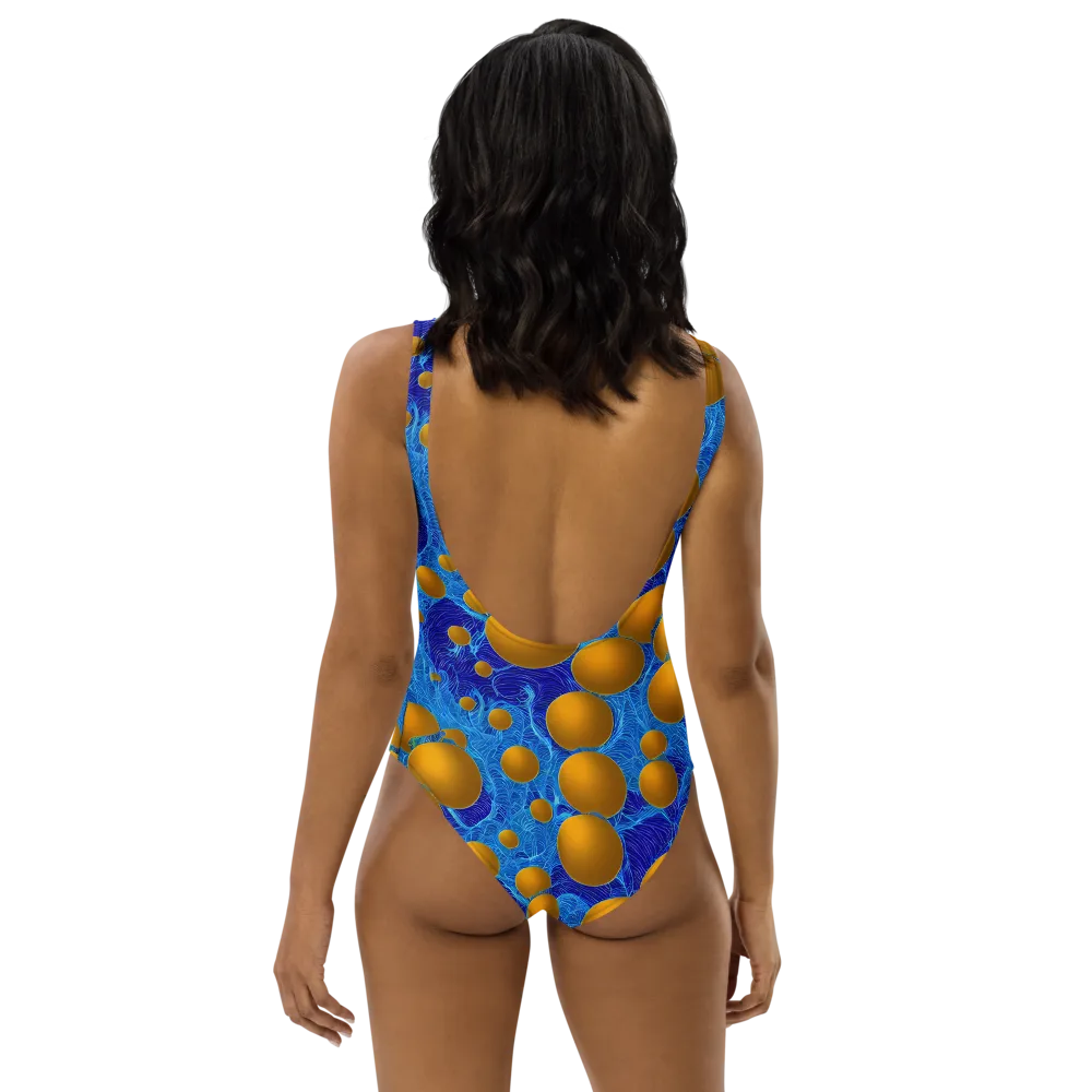 Remnev Reverie on One-Piece Swimsuit — Back