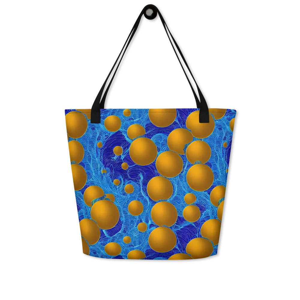 Remnev Reverie on Large Tote Bag W/ Pocket — Front