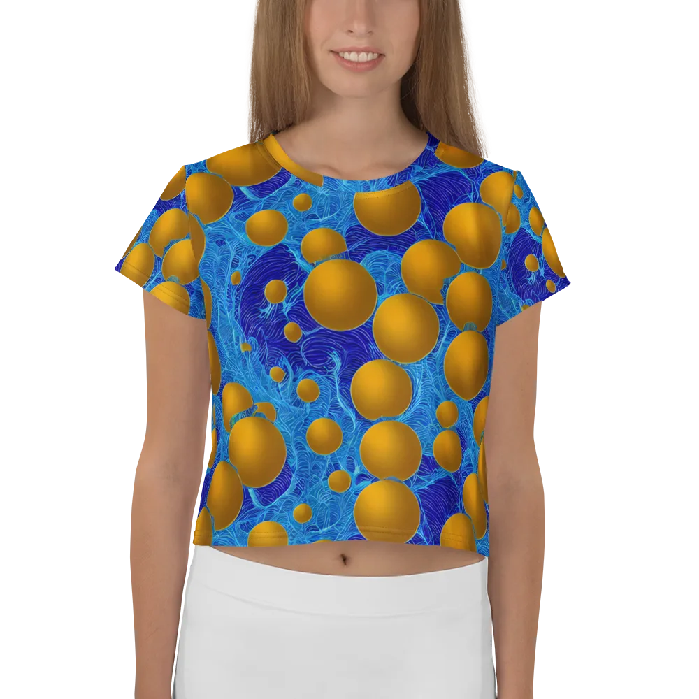 Remnev Reverie on Crop Tee — Front