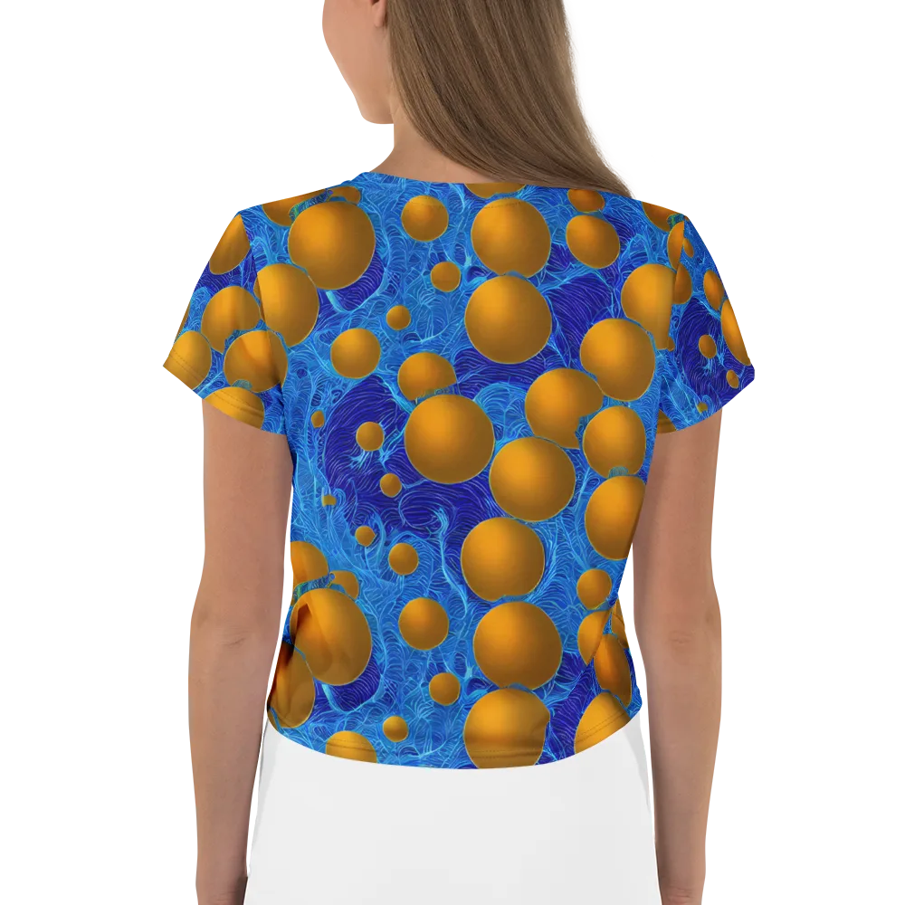 Remnev Reverie on Crop Tee — Back