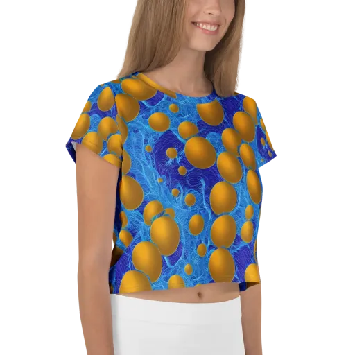 Remnev Reverie on a Crop Tee
