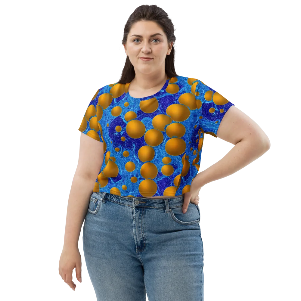 Remnev Reverie on Crop Tee — Front