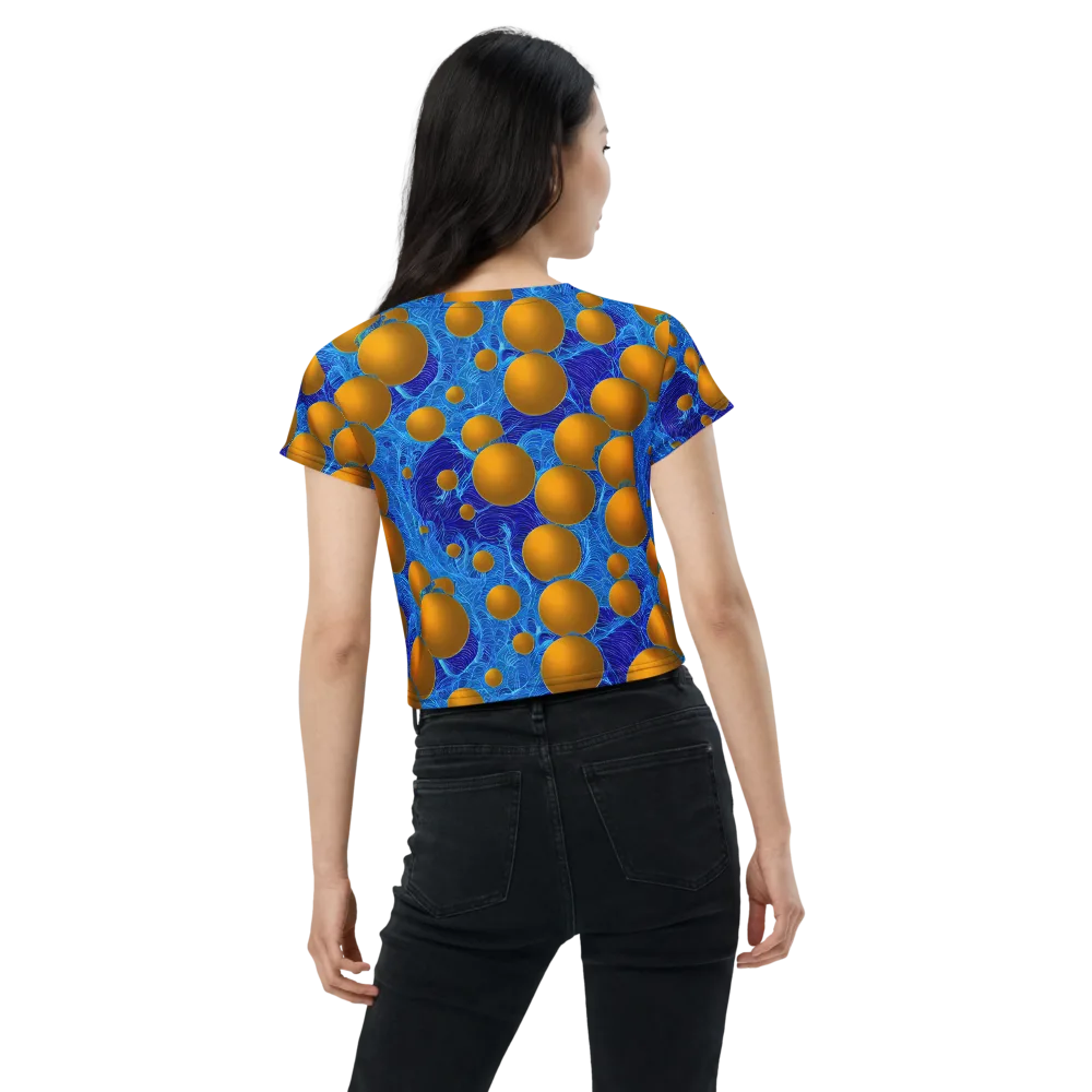 Remnev Reverie on Crop Tee — Back
