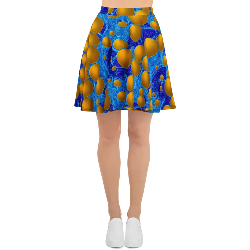 Remnev Reverie on Skater Skirt — Front