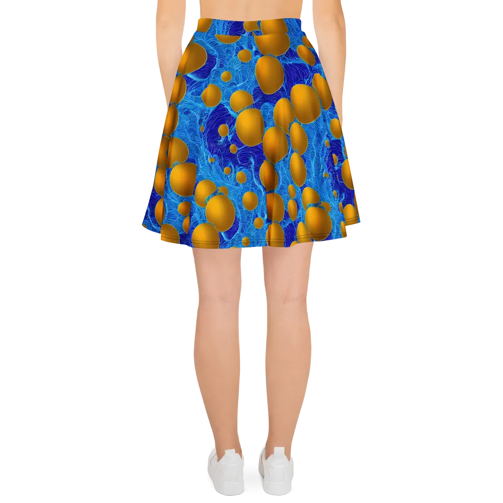 Remnev Reverie on Skater Skirt — Back