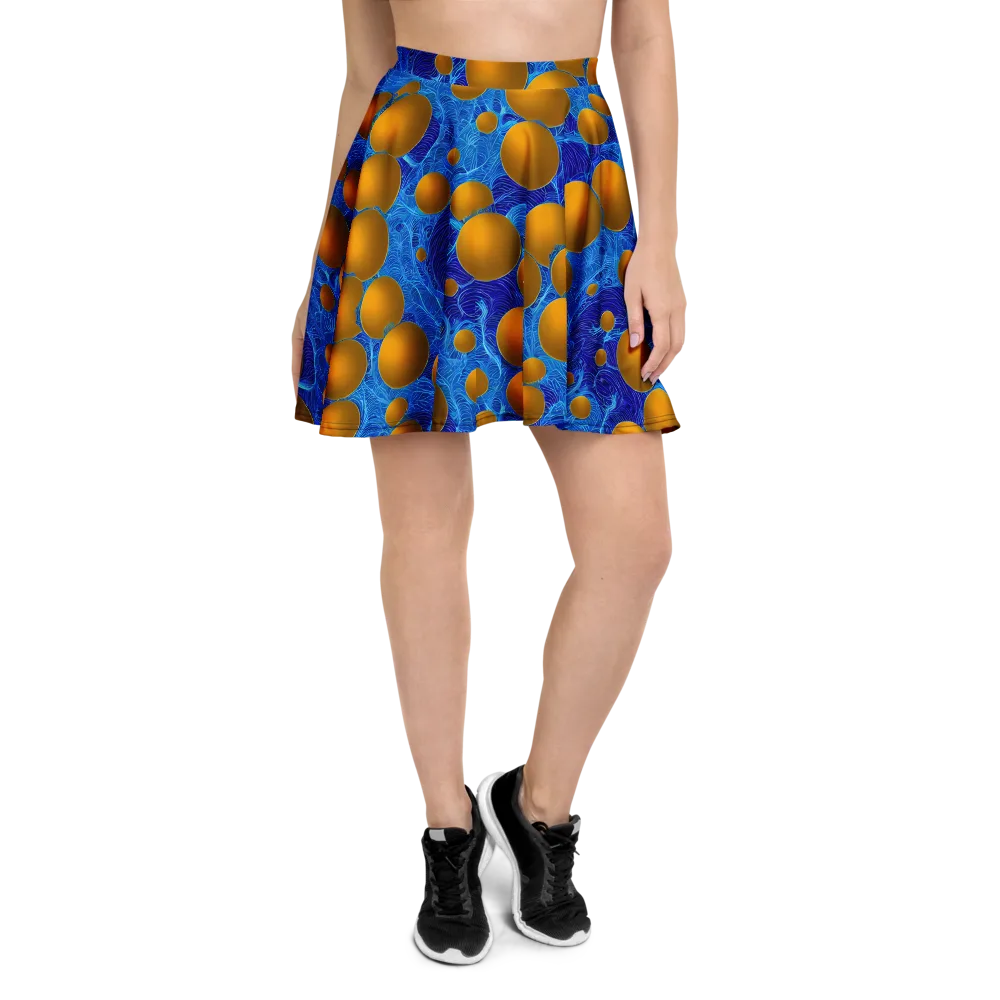 Remnev Reverie on Skater Skirt — Front