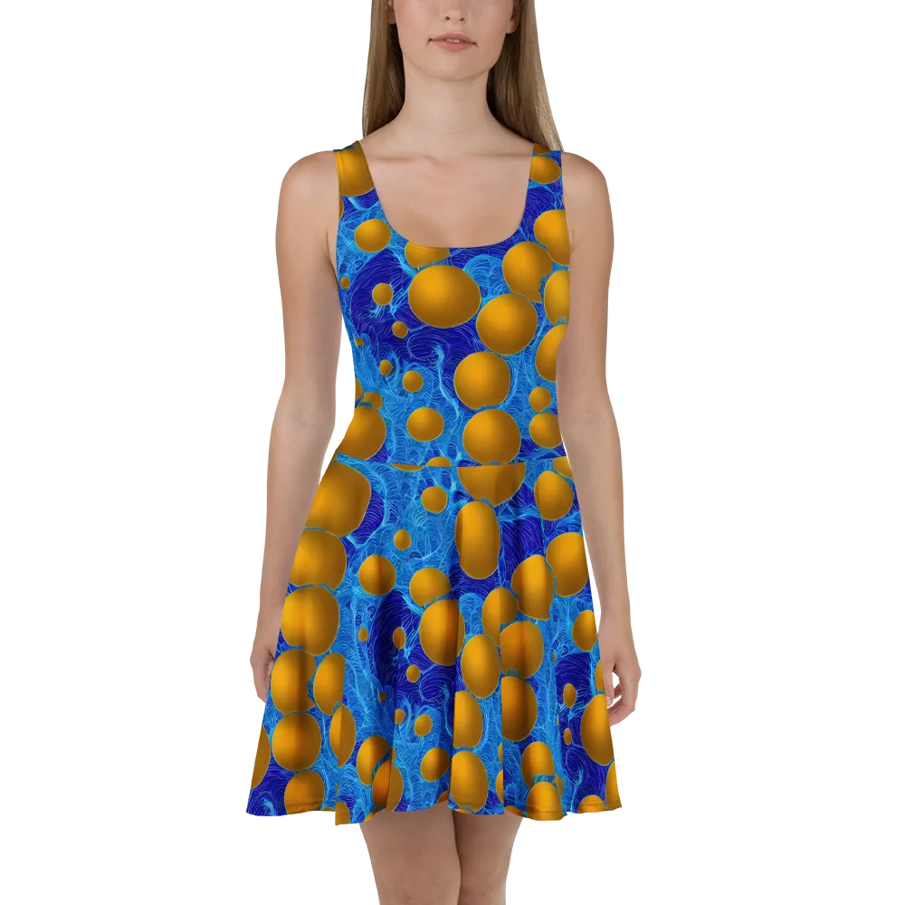 Remnev Reverie on Skater Dress — Front
