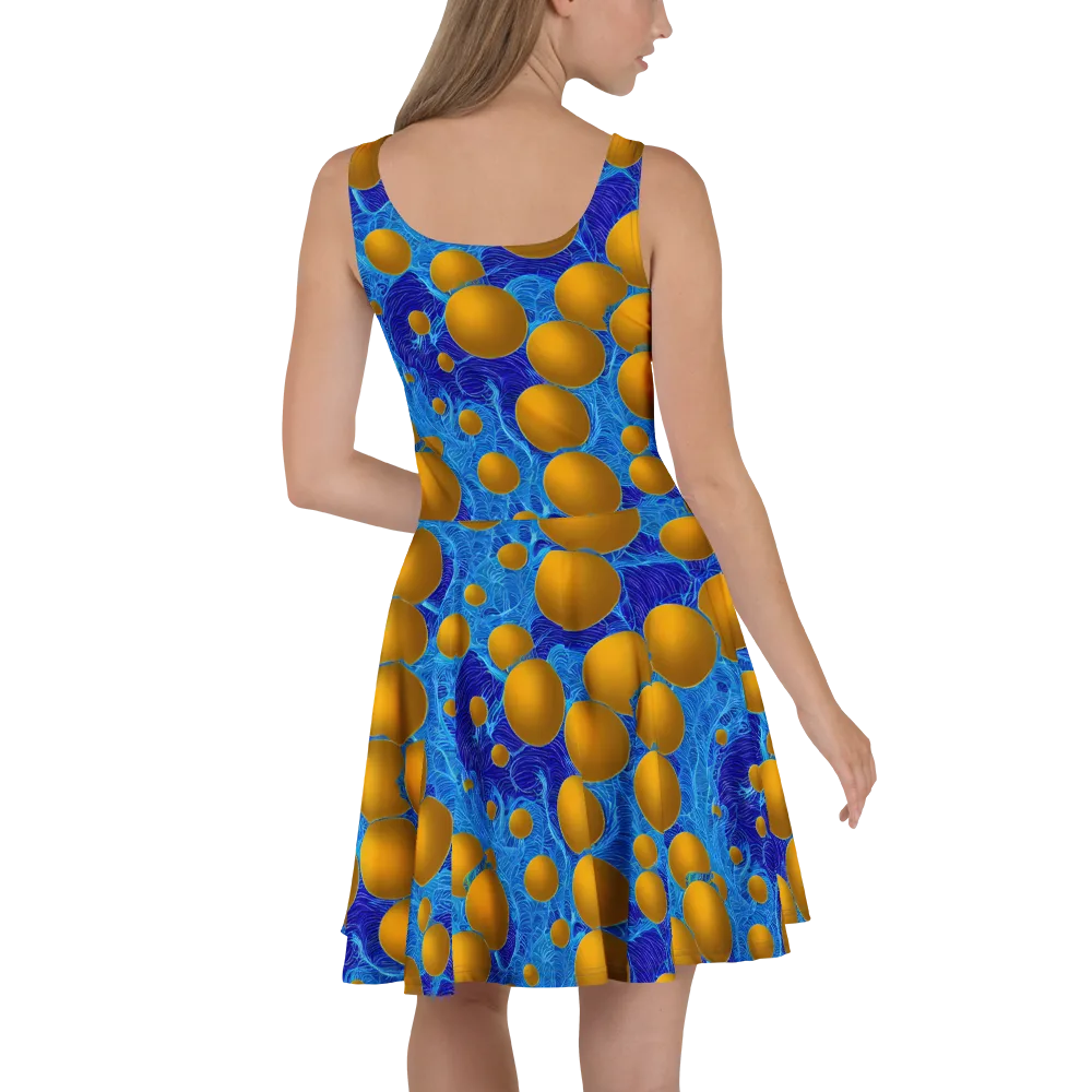 Remnev Reverie on Skater Dress — Back