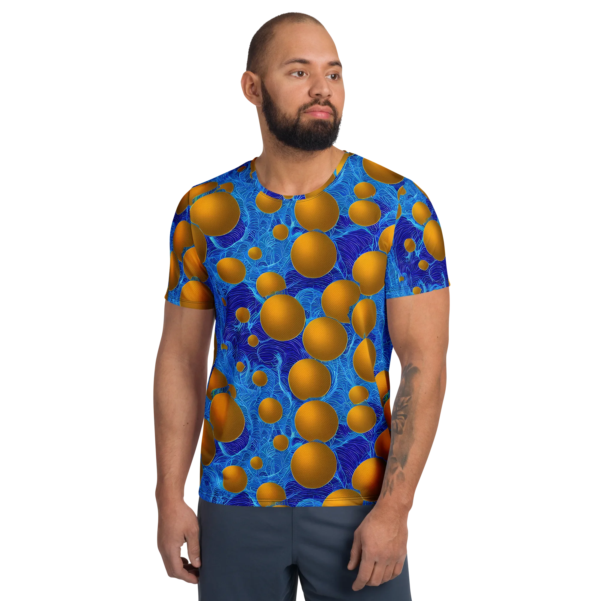 Remnev Reverie on Men's Athletic T-Shirt — Front