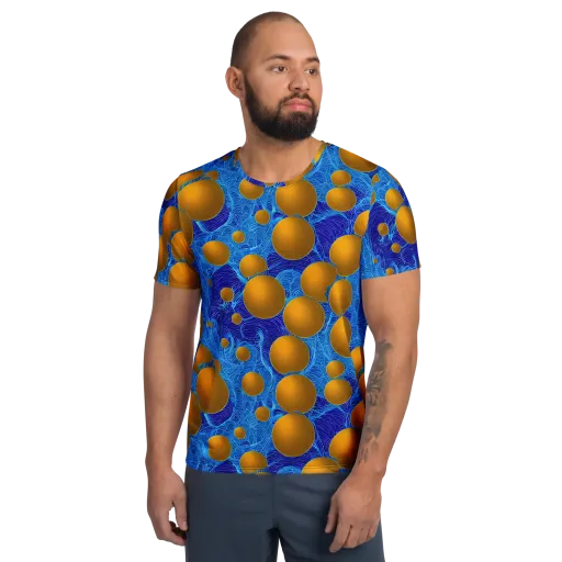 Remnev Reverie on a Men's Athletic T-Shirt