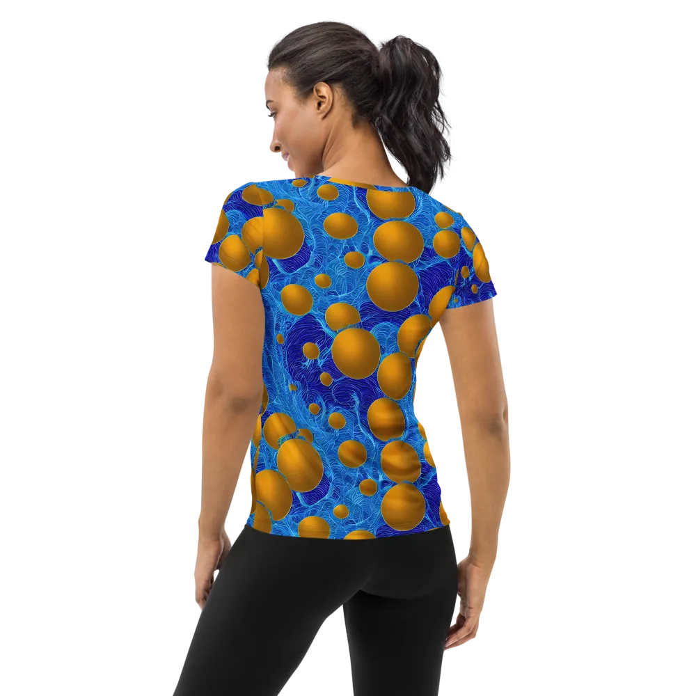 Remnev Reverie on Women's Athletic T-Shirt — Back