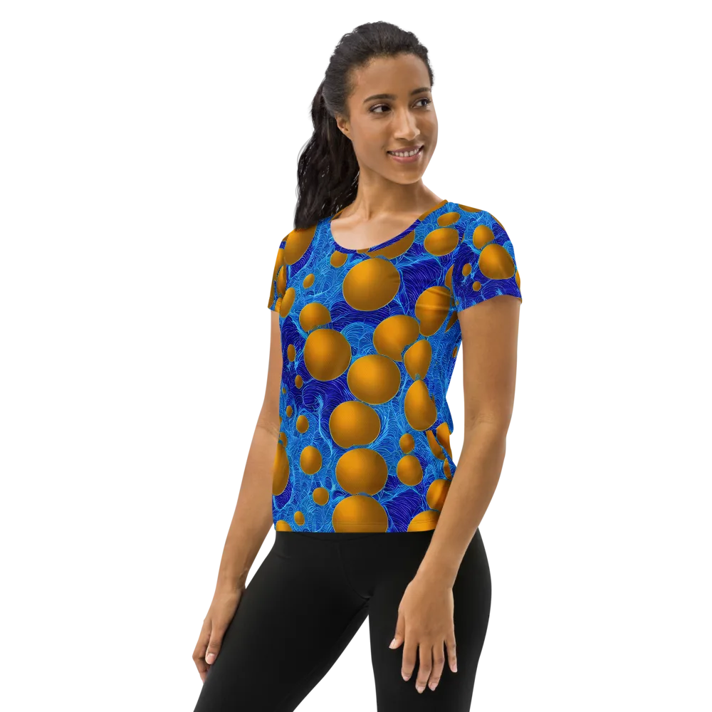 Remnev Reverie on Women's Athletic T-Shirt — Left