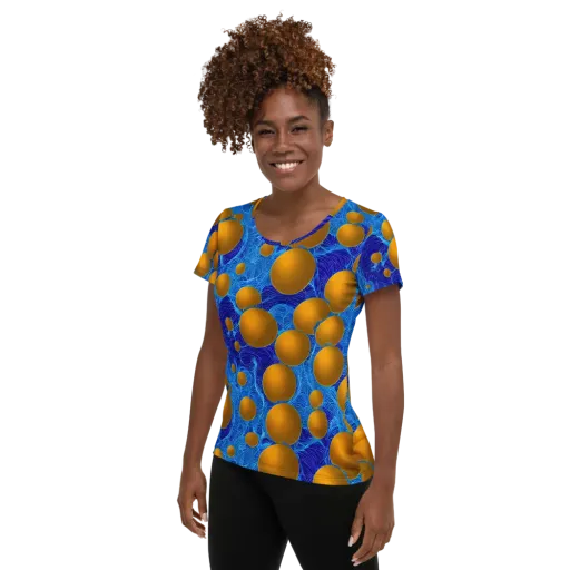 Remnev Reverie on a Women's Athletic T-Shirt