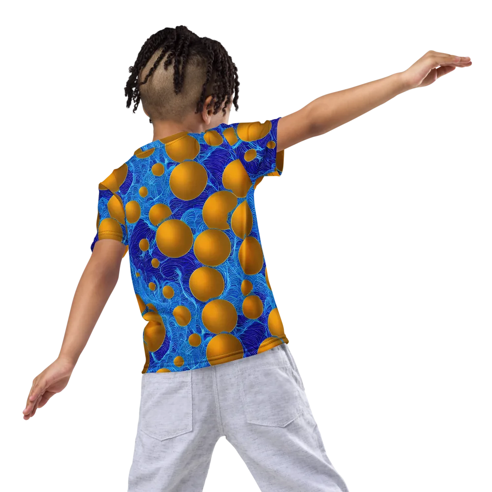 Remnev Reverie on Kids Crew Neck T-Shirt — Back