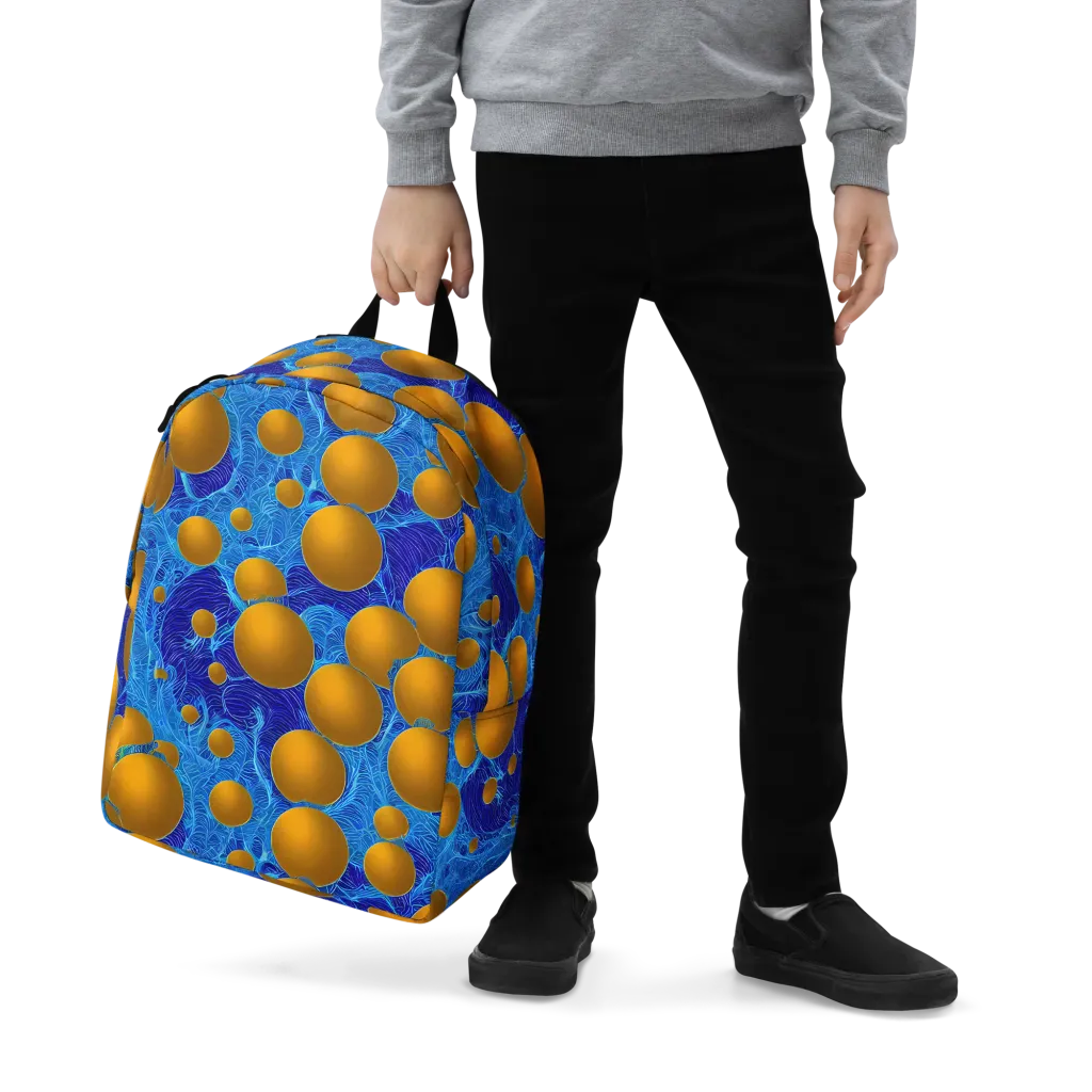 Remnev Reverie on Minimalist Backpack — Zoomed-in