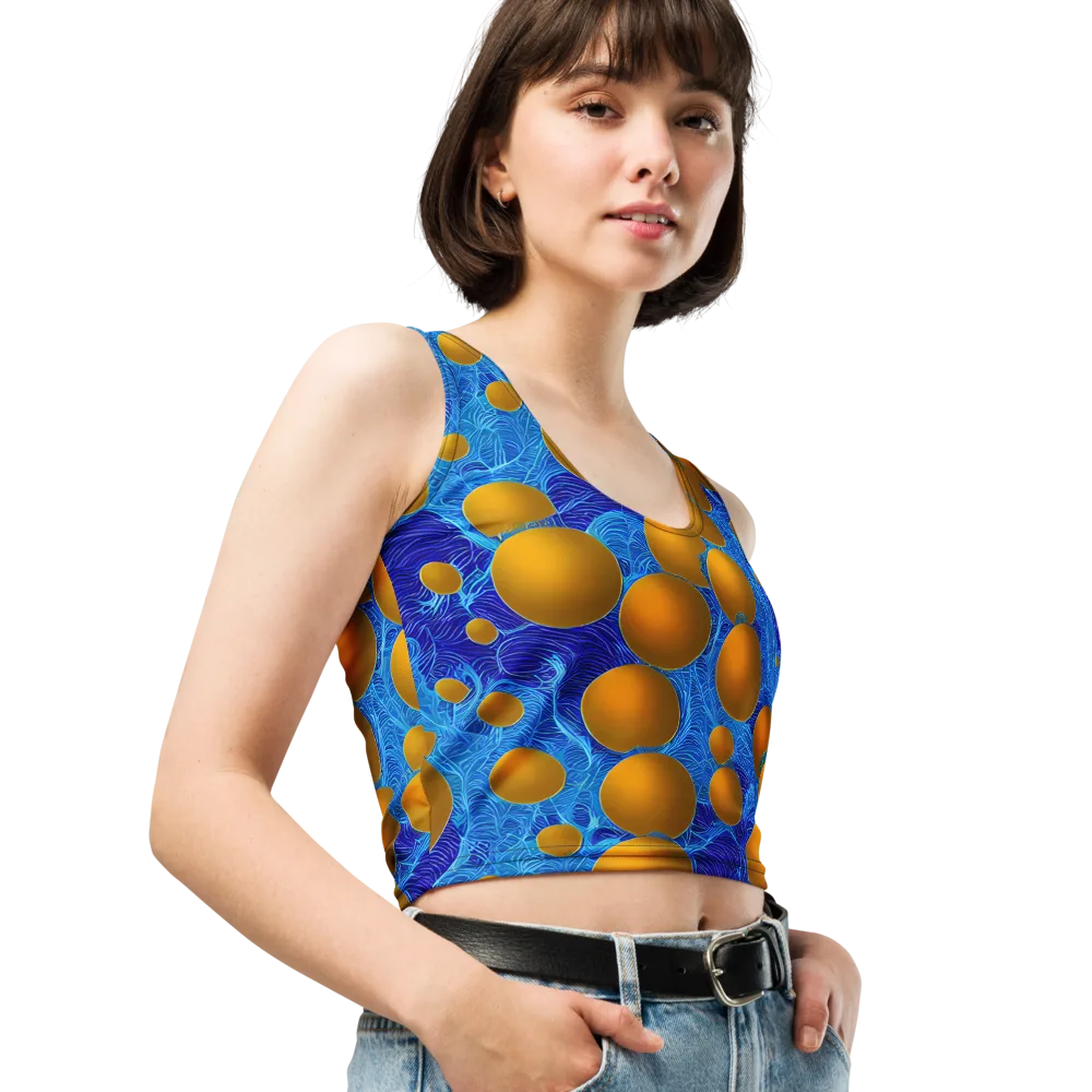 Remnev Reverie on Crop Top — Right Front