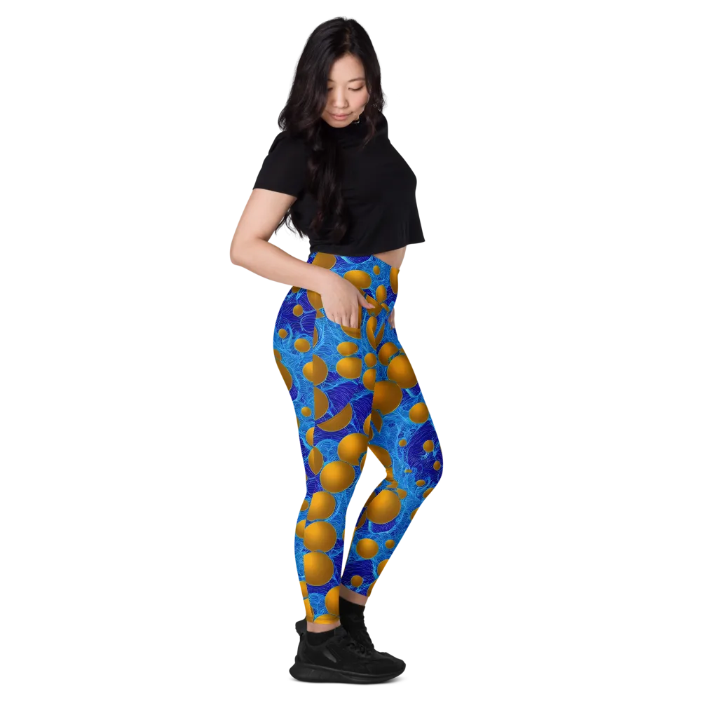 Remnev Reverie on Leggings with Pockets — Right