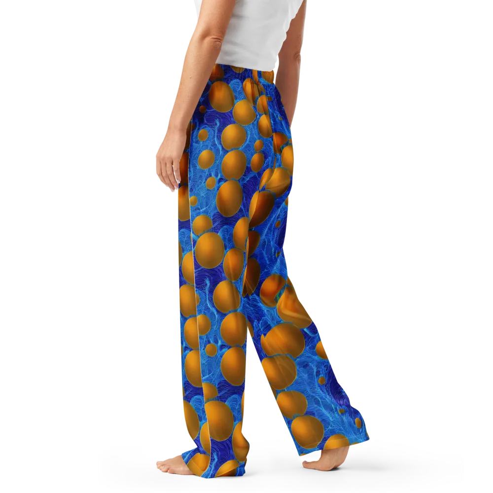 Remnev Reverie on Women's Pajama Pants — Left