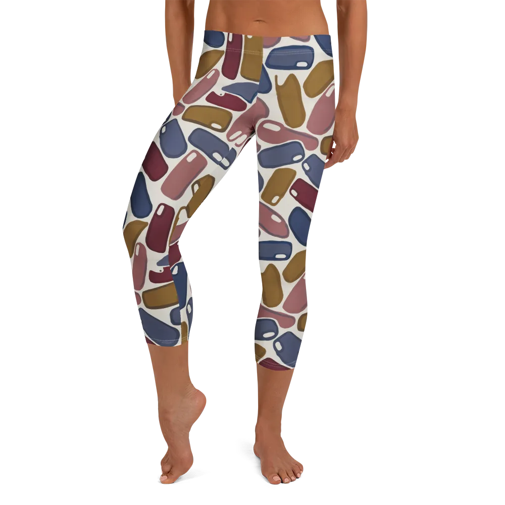 Chromatic Capsules on Capri Leggings — Front