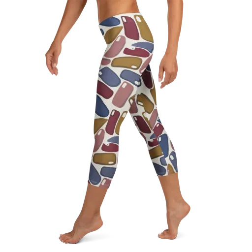 Chromatic Capsules on a Capri Leggings