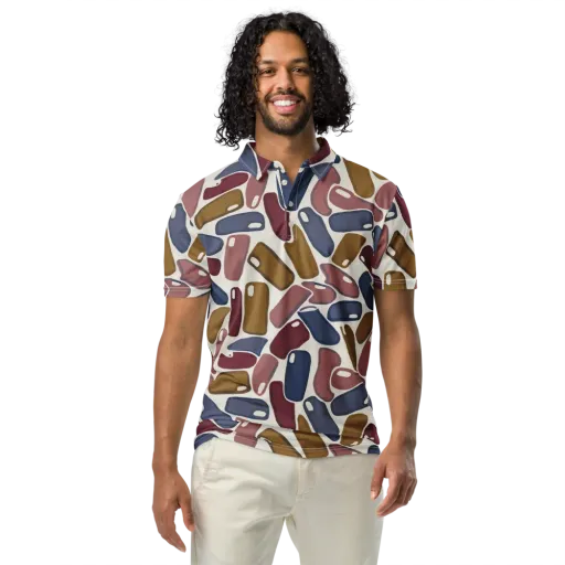 Chromatic Capsules on a Men's Slim Fit Polo Shirt