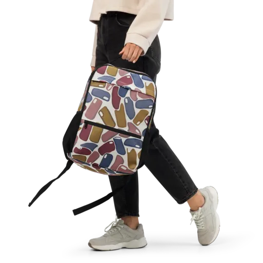 Chromatic Capsules on a Utility Backpack