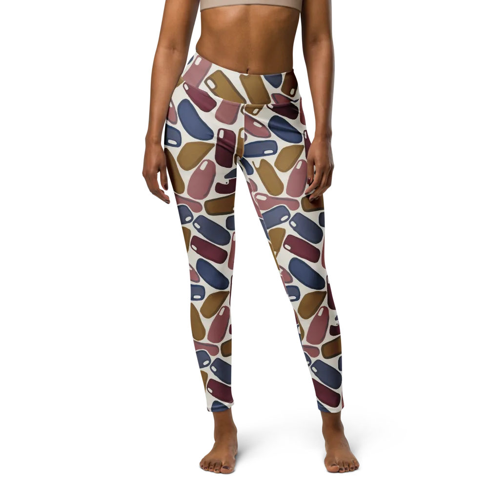 Chromatic Capsules on Yoga Leggings — Front