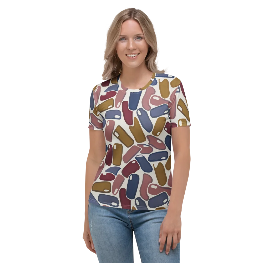 Chromatic Capsules on Women's Crew Neck T-Shirt — Front