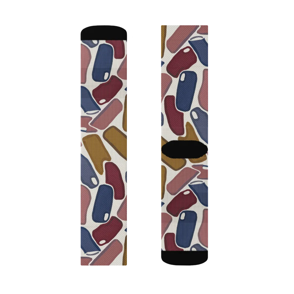 Chromatic Capsules on Socks — Right Sock