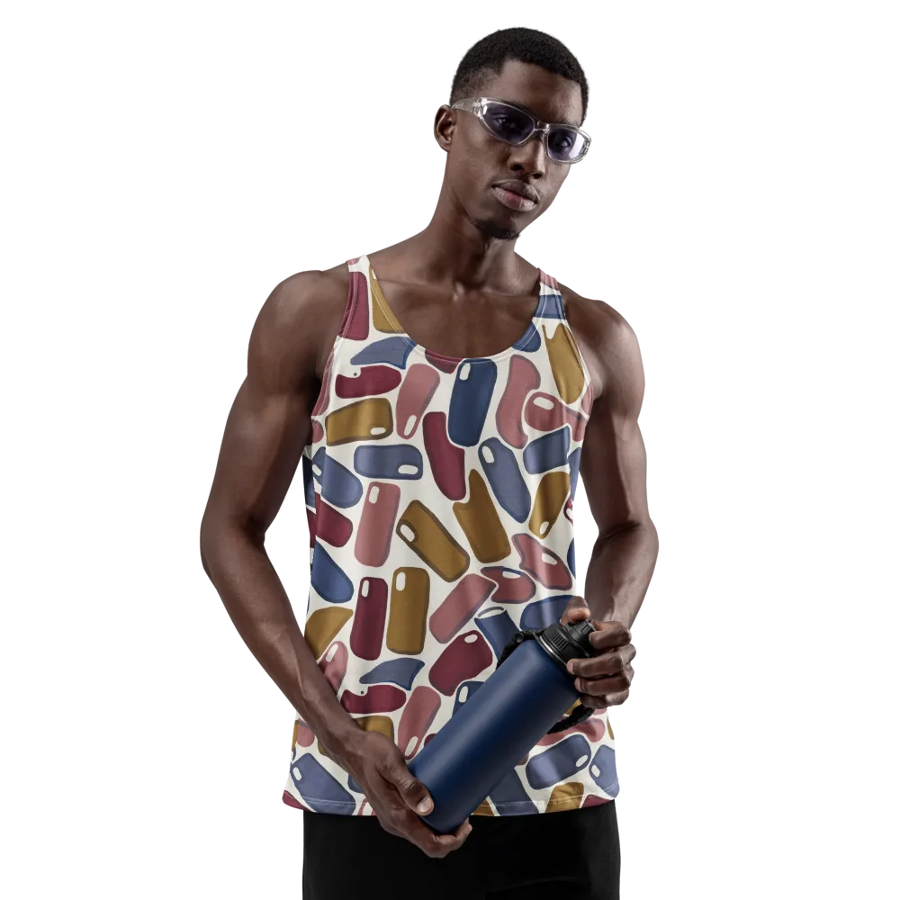 Chromatic Capsules on Men's Tank Top — Front