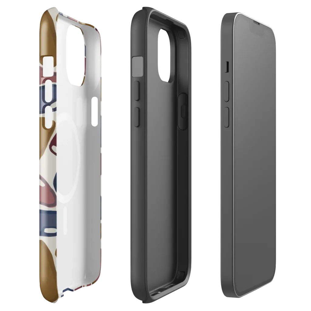 Chromatic Capsules on MagSafe Tough Case for iPhone® — Front