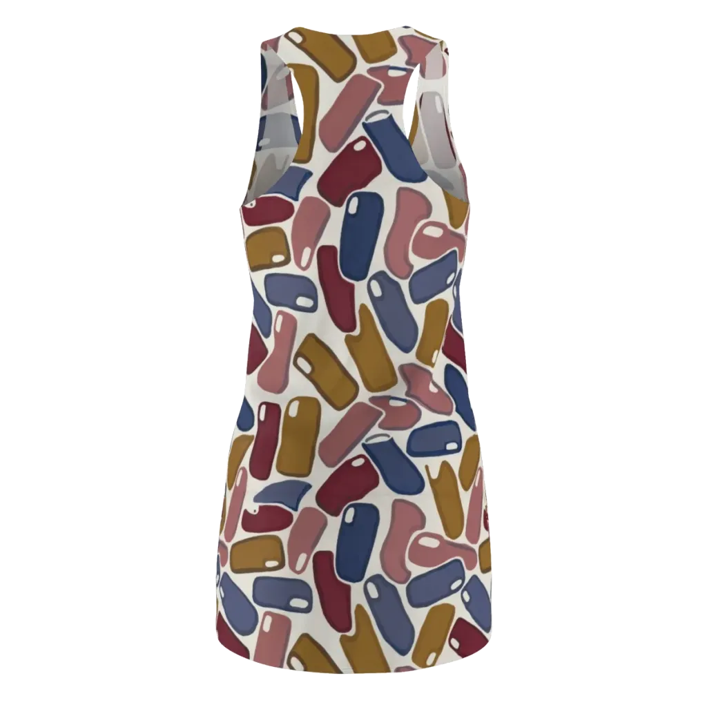 Chromatic Capsules on Racerback Dress — Back