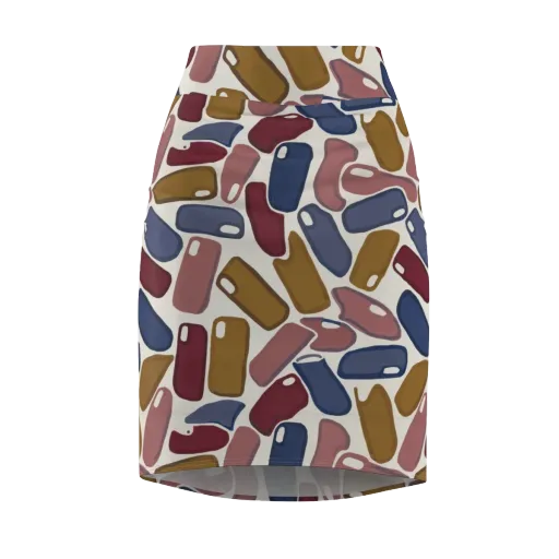 Chromatic Capsules on a Pencil Skirt