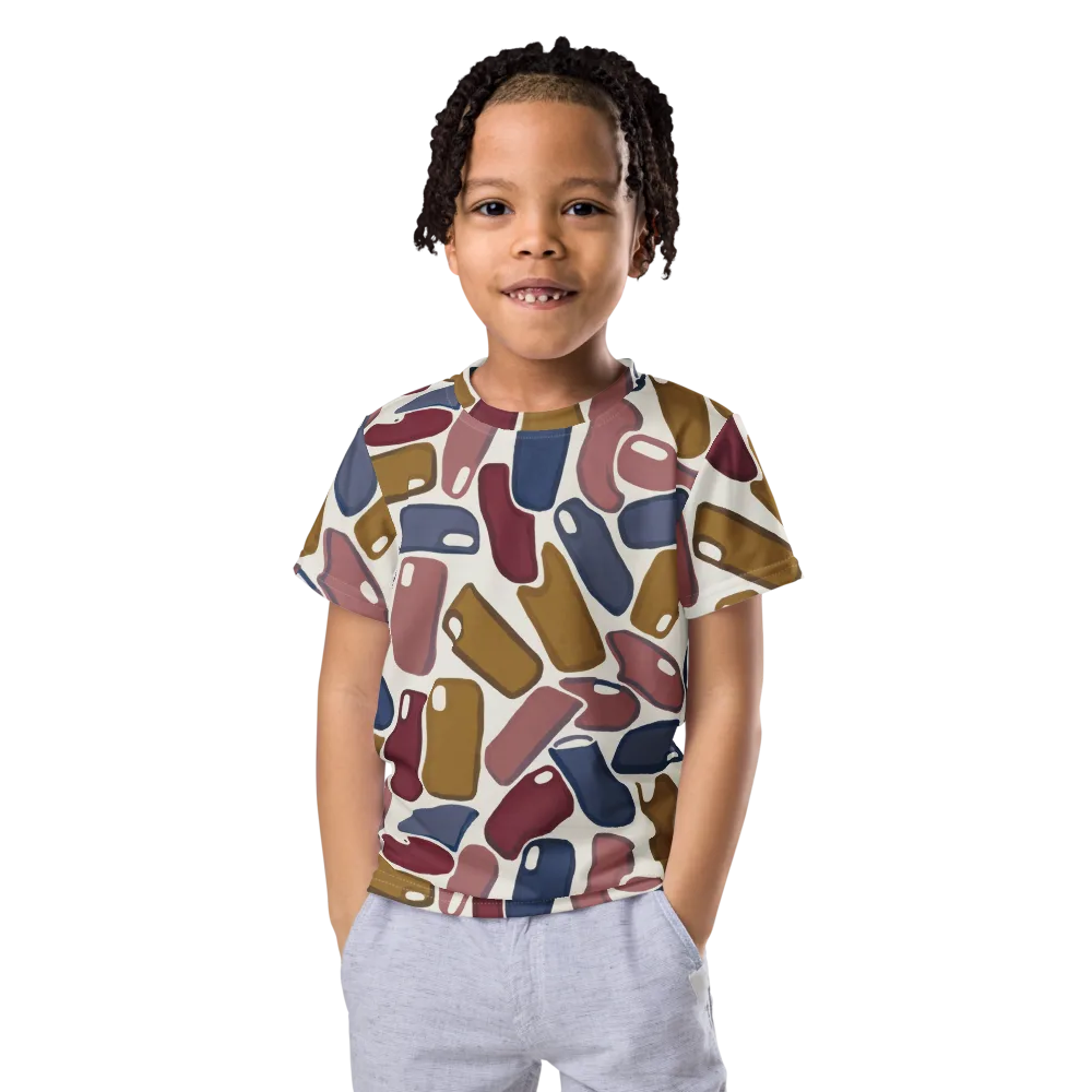 Chromatic Capsules on Kids Crew Neck T-Shirt — Front
