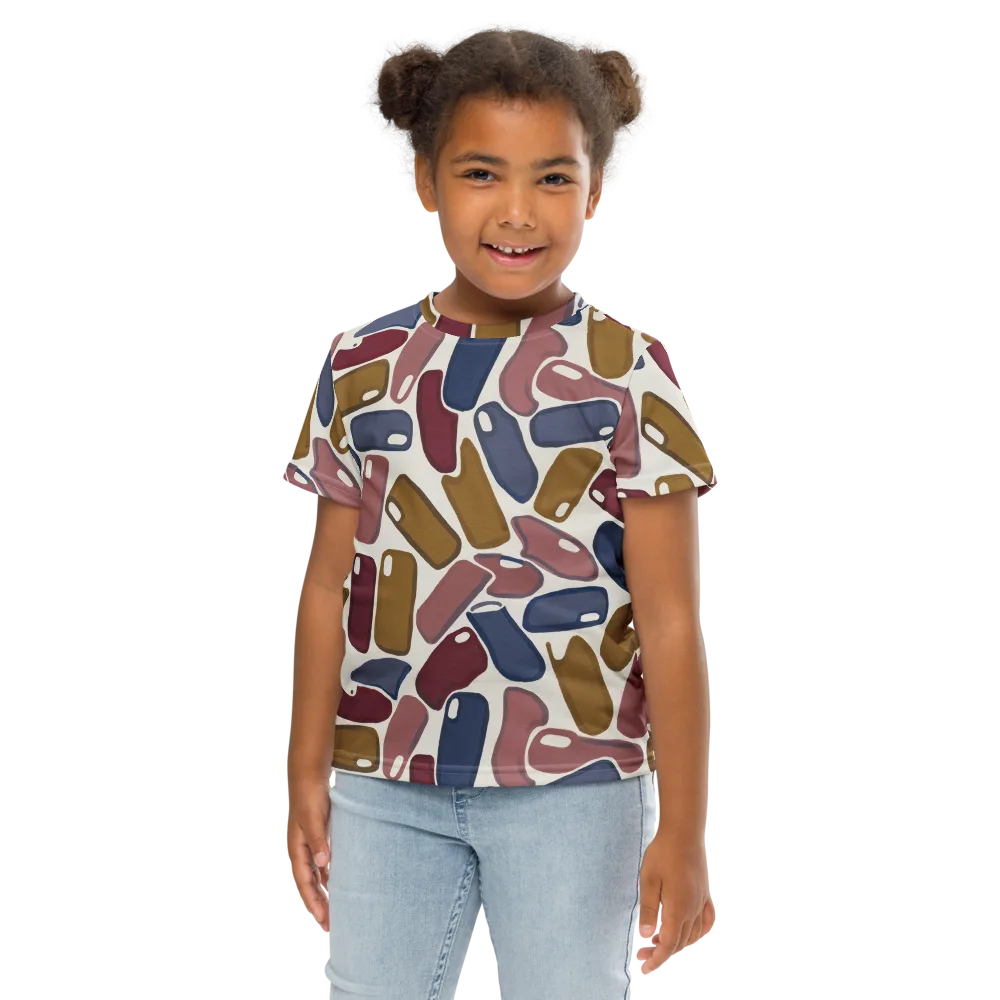 Chromatic Capsules on Kids Crew Neck T-Shirt — Front