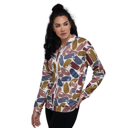 Chromatic Capsules on a Bomber Jacket
