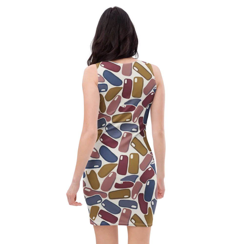 Chromatic Capsules on Bodycon Dress — Back