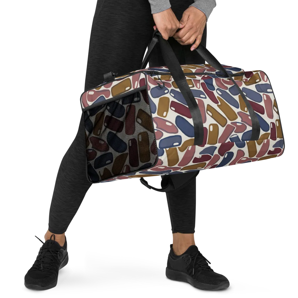 Chromatic Capsules on Duffle Bag — Right Front